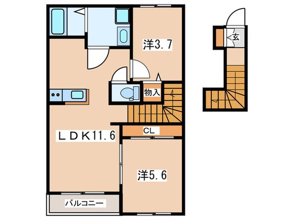 ＳＡＫＵＲＡ　ＨＯＵＳＥの物件間取画像